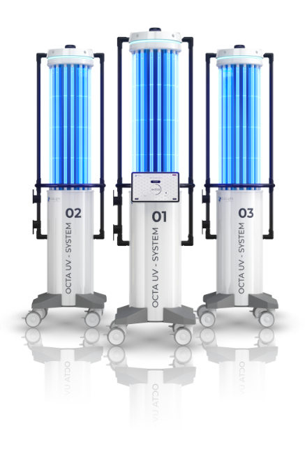 OCTA UV-SYSTEM białe front